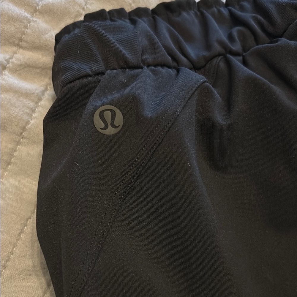 Black Drawstring Pants - Picture 2 of 4